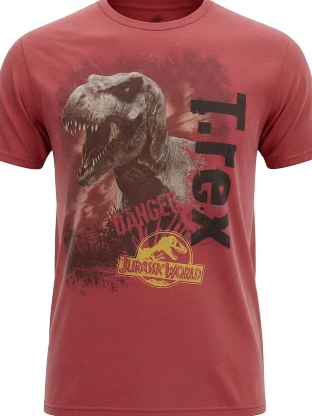 Boys' Jurassic World T-Rex Boys Tee XL Red